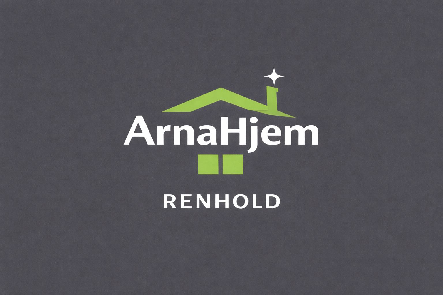 ArnaHjem Renhold logo